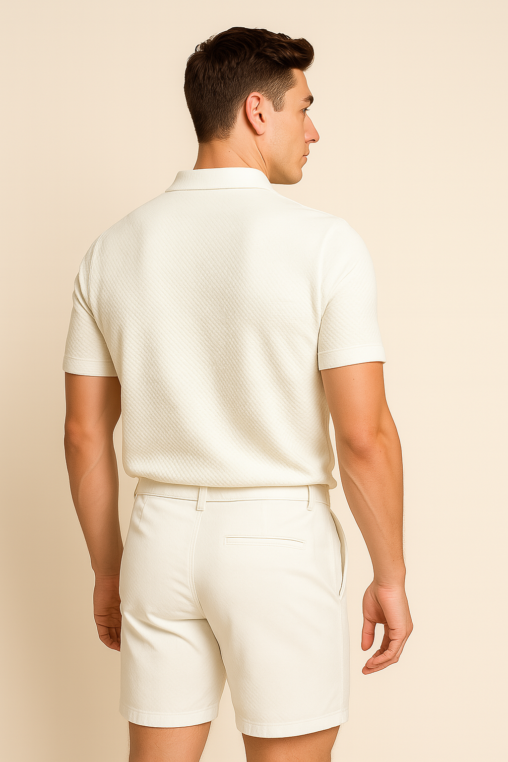 Polo Tendance d'Été pour Homme – Blanc
