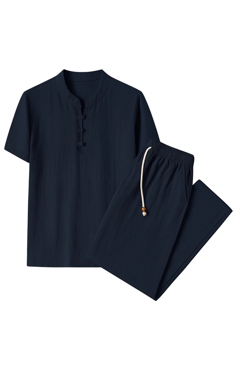 Costume Classique en Lin pour Homme – Bleu