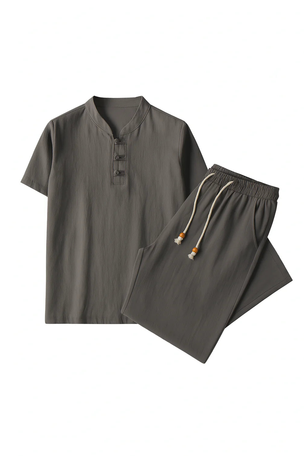Costume Classique en Lin pour Homme – Gris