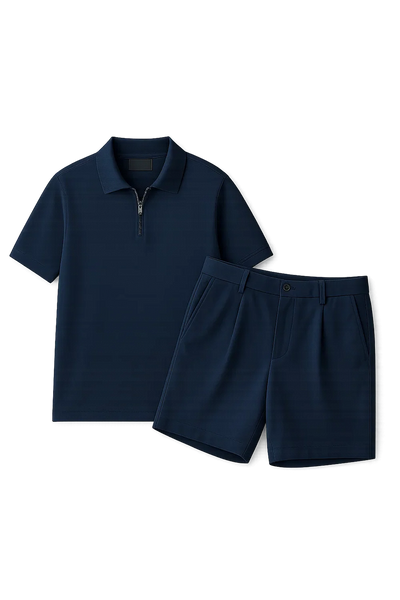 Ensemble Estival Décontracté pour Homme – Bleu foncé