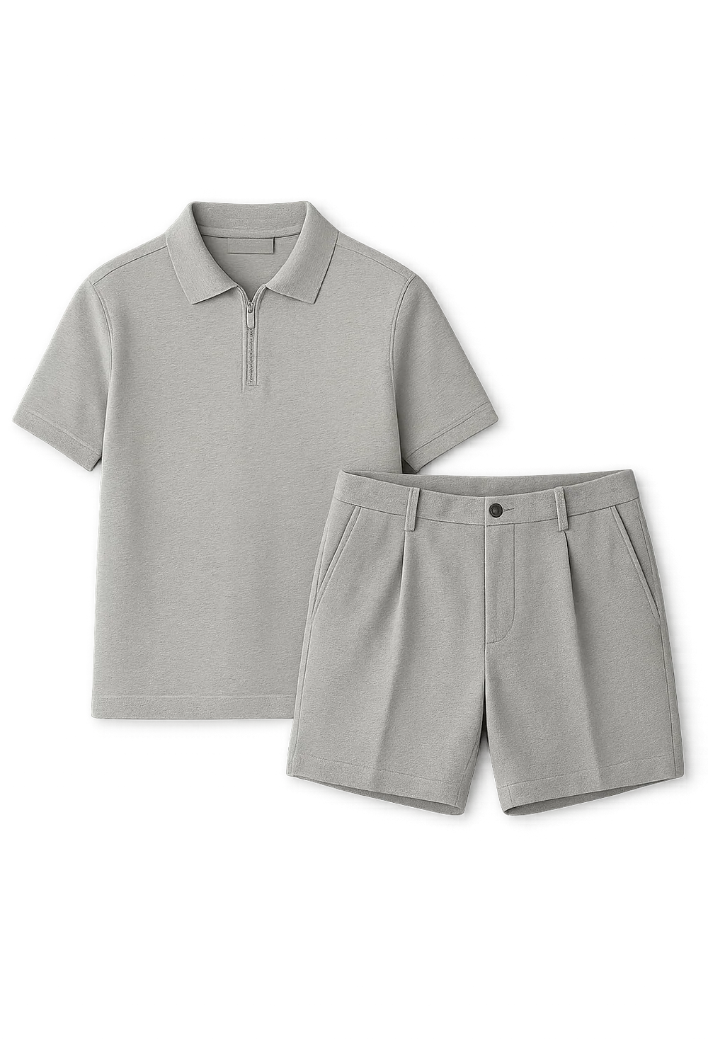 Ensemble Estival Décontracté pour Homme – Gris