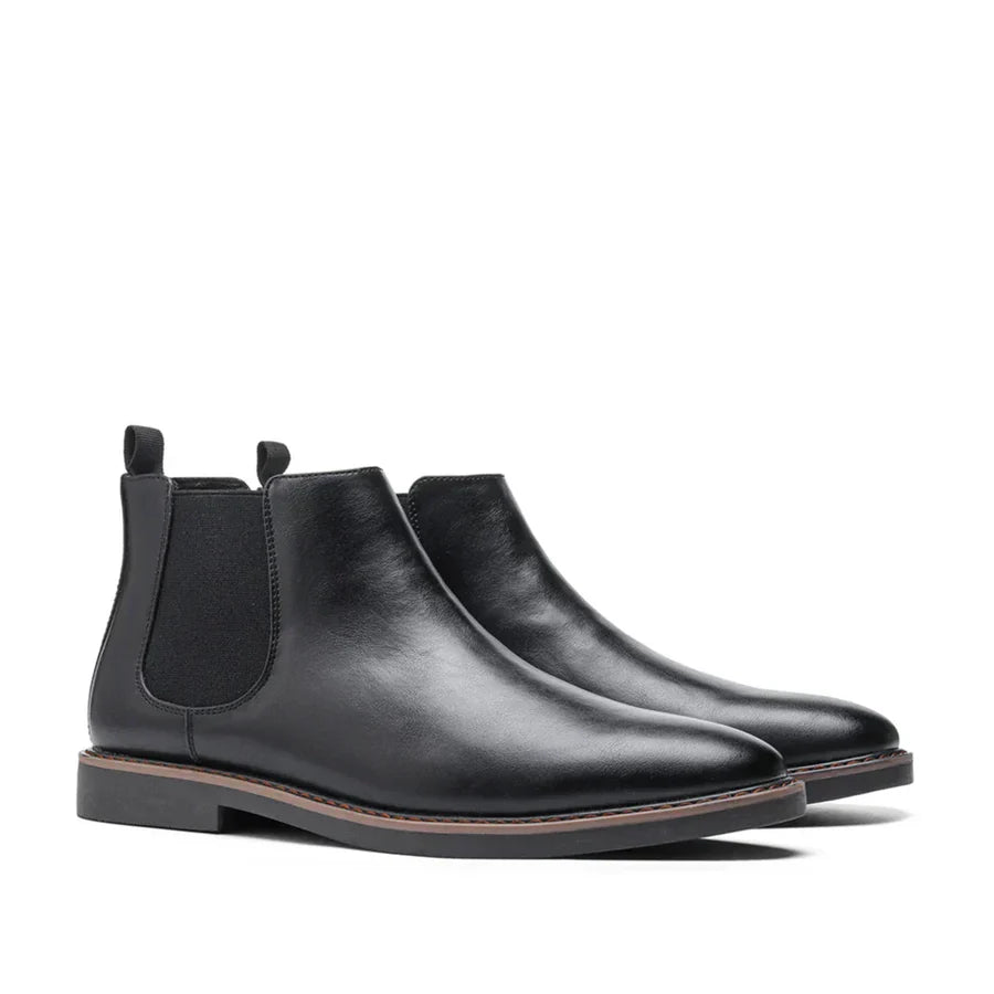 Bottes Chelsea élégantes en cuir pour hommes
