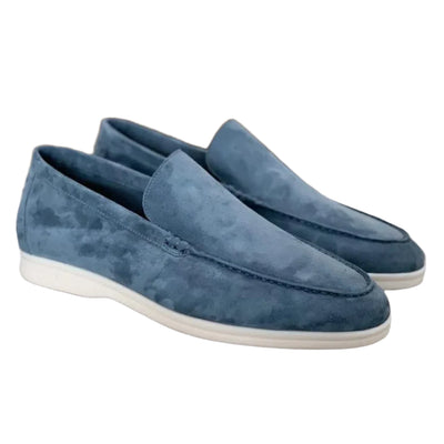Mocassins classiques en daim pour hommes