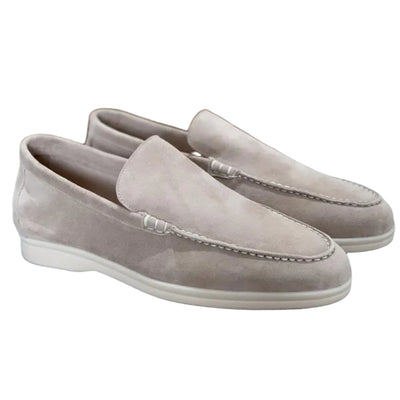 Mocassins classiques en daim pour hommes