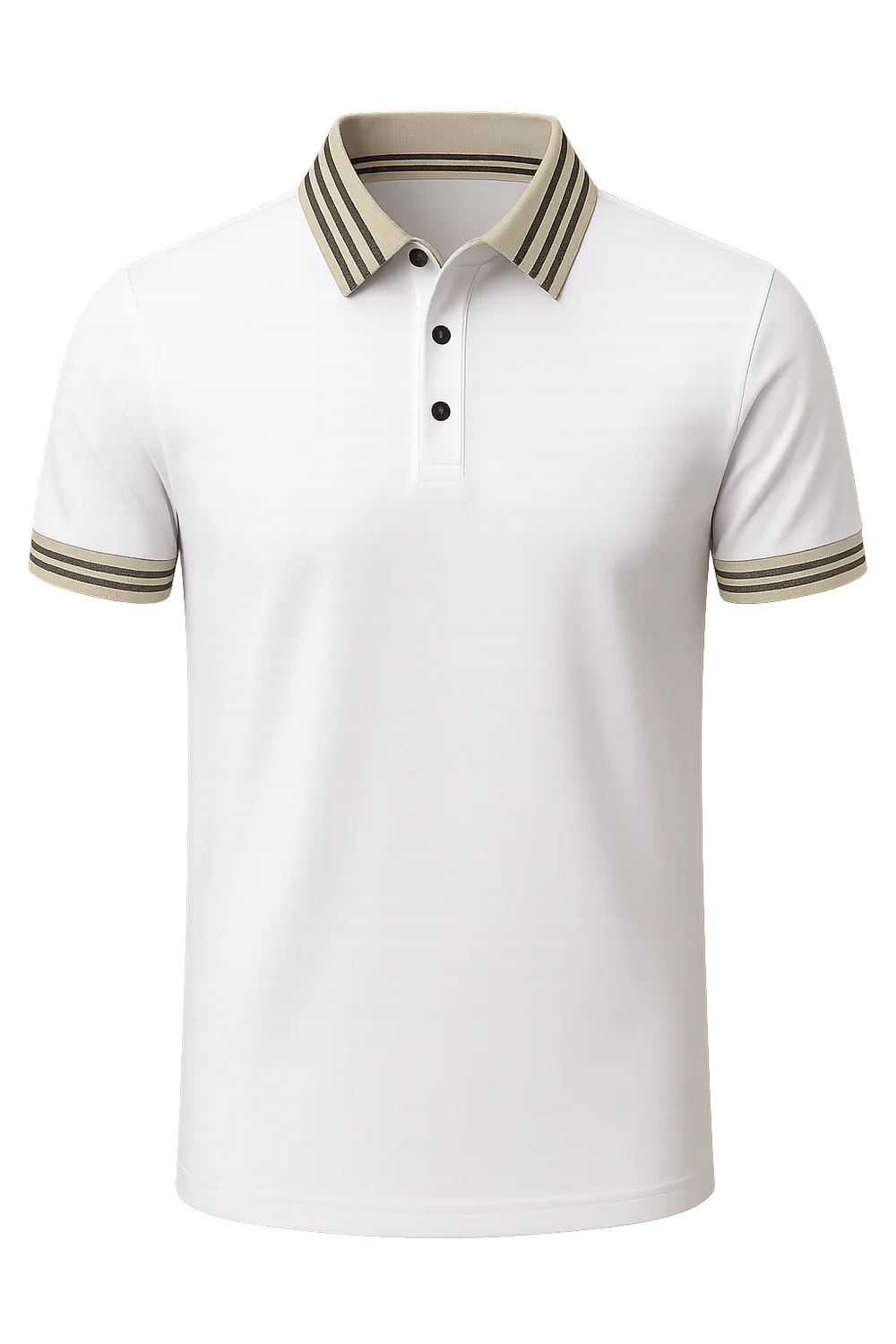 Polo Classique pour Homme – Blanc