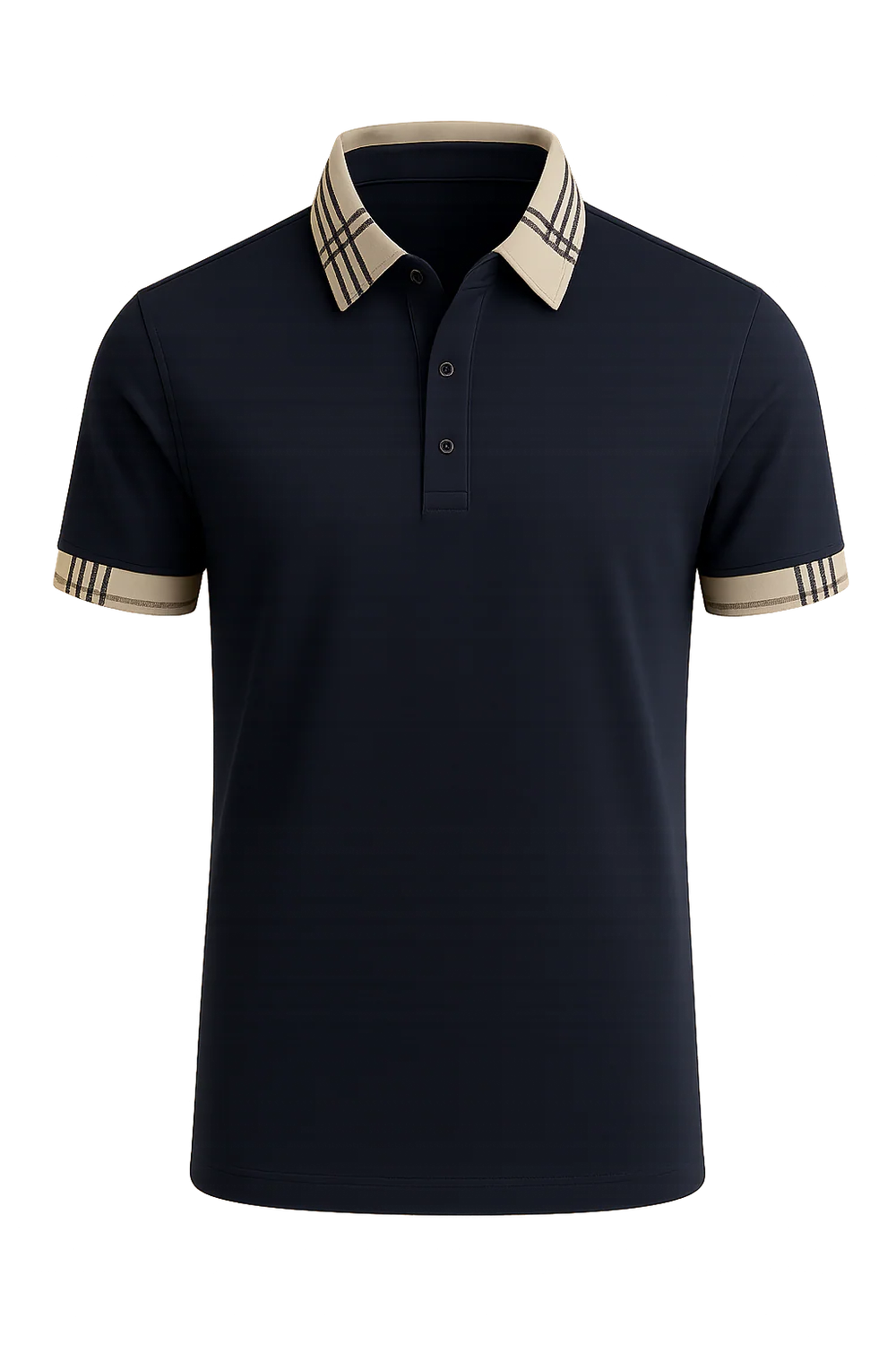 Polo Classique pour Homme – Bleu foncé