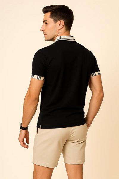 Polo Classique pour Homme – Noir