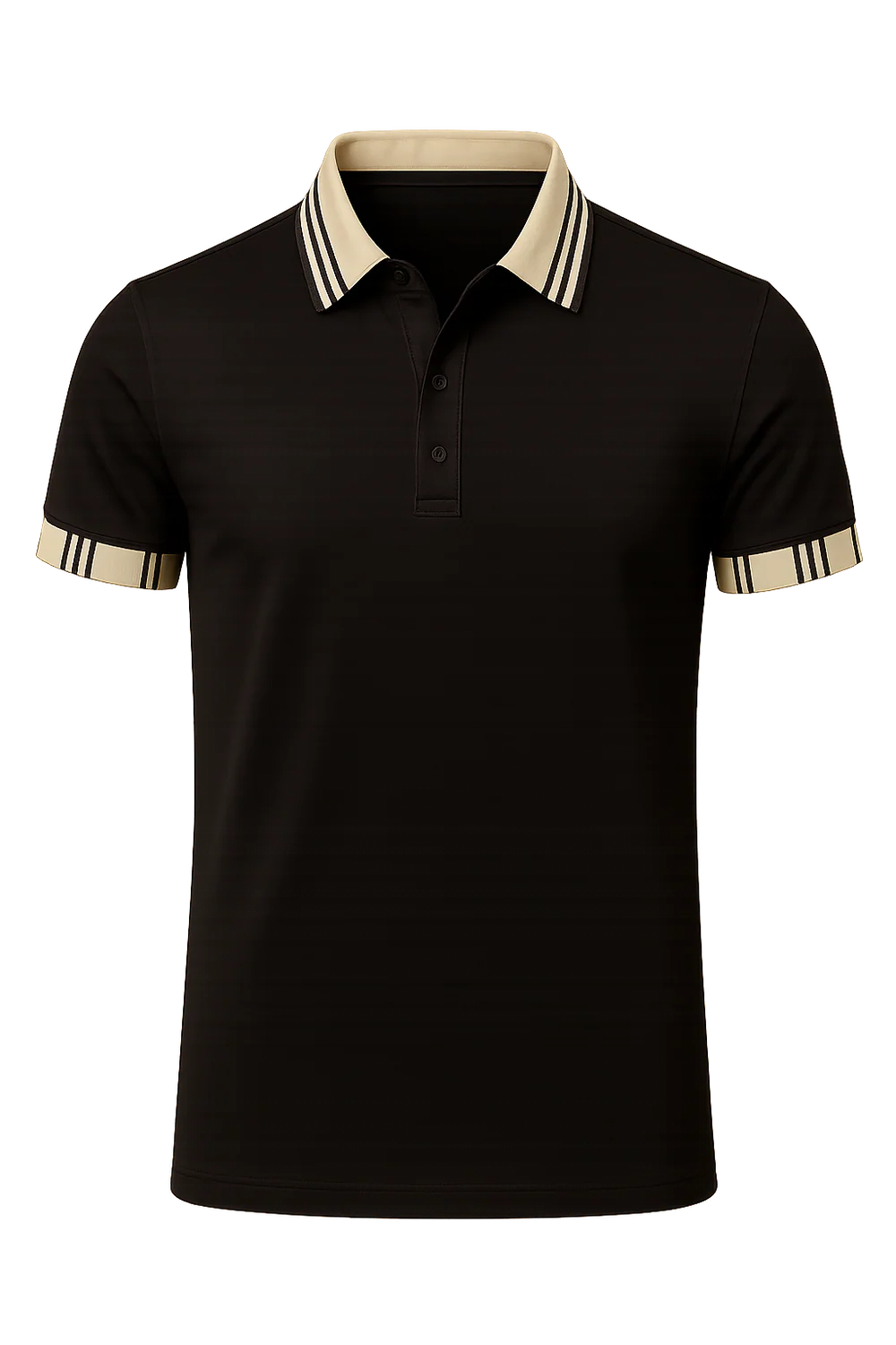 Polo Classique pour Homme – Noir