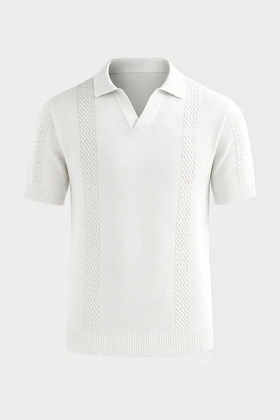 Polo Élégant pour Homme – Blanc