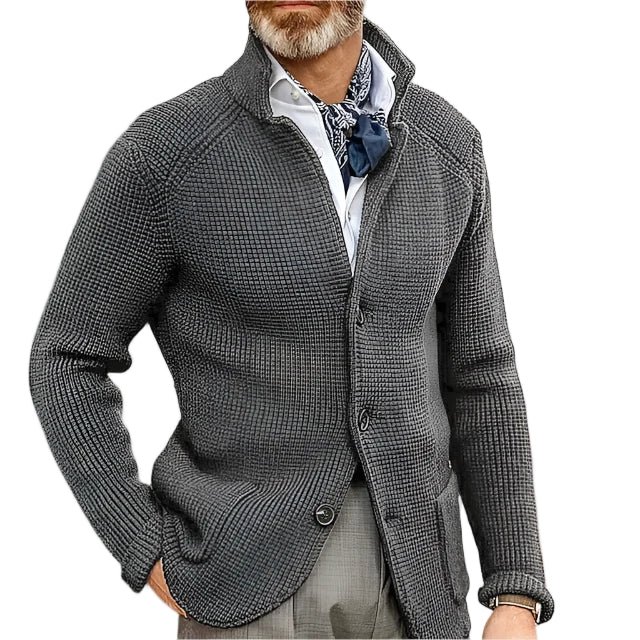 Cardigan en Maille Homme – Design Classique à Boutons pour Superposer