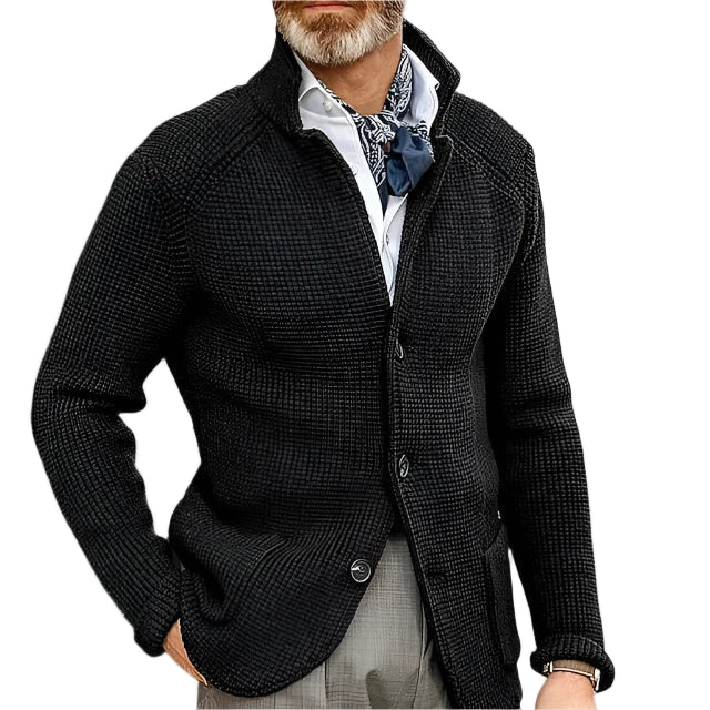 Cardigan en Maille Homme – Design Classique à Boutons pour Superposer