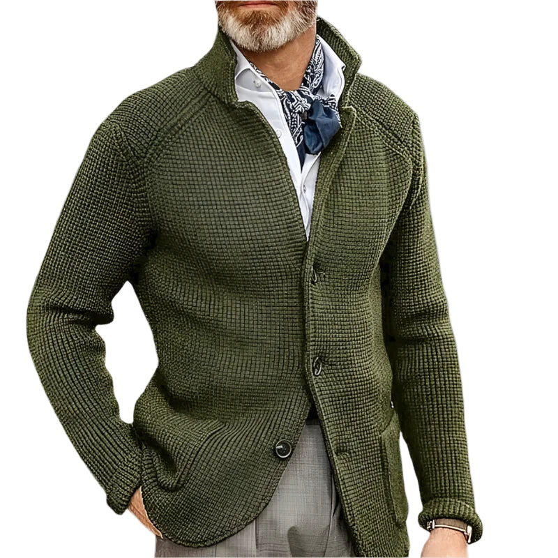 Cardigan en Maille Homme – Design Classique à Boutons pour Superposer