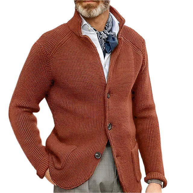 Cardigan en Maille Homme – Design Classique à Boutons pour Superposer