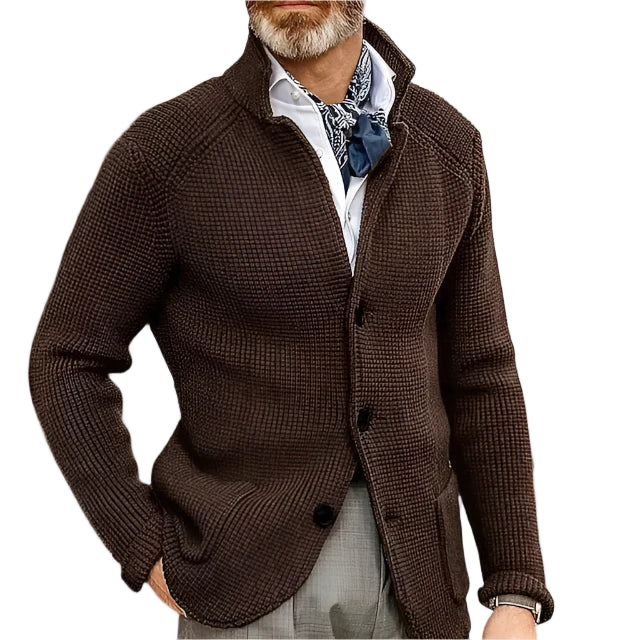 Cardigan en Maille Homme – Design Classique à Boutons pour Superposer