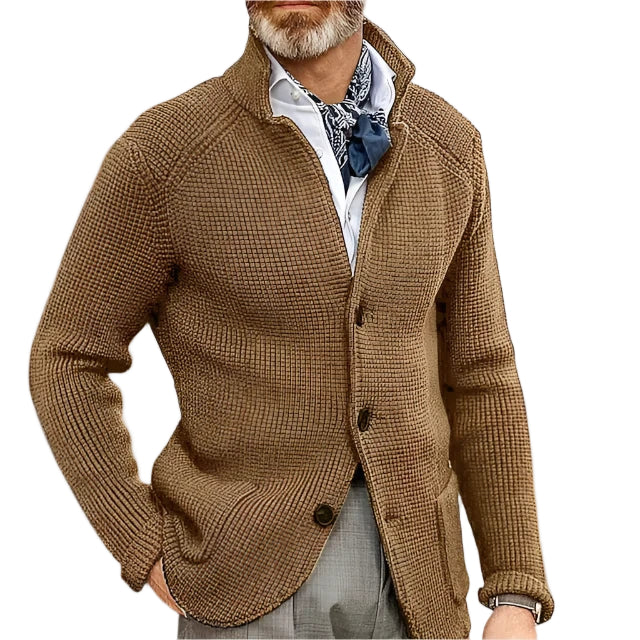 Cardigan en Maille Homme – Design Classique à Boutons pour Superposer