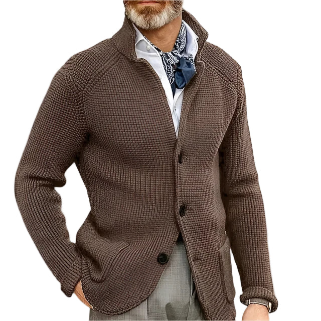 Cardigan en Maille Homme – Design Classique à Boutons pour Superposer