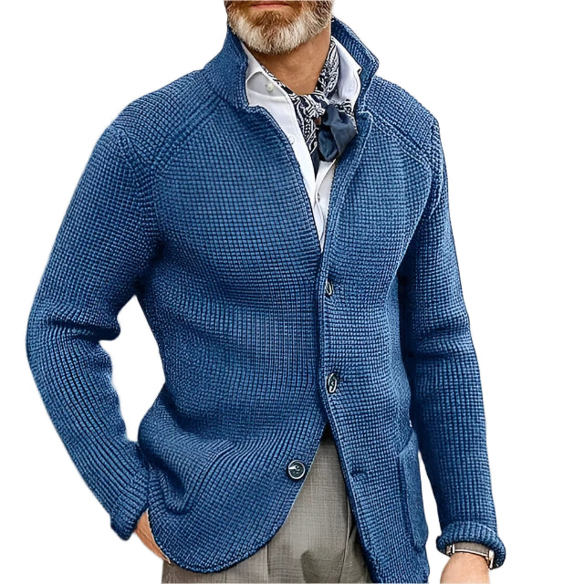 Cardigan en Maille Homme – Design Classique à Boutons pour Superposer