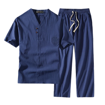 Ensemble Décontracté Moderne pour Homme – Bleu