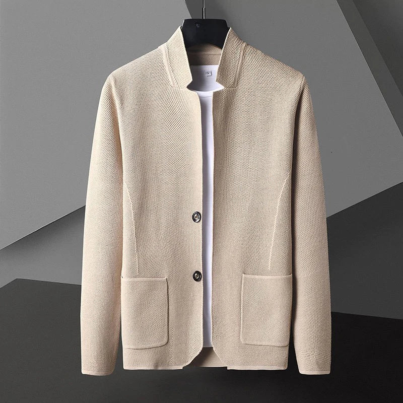Cardigan Classique Homme – Design Boutonné Raffiné et Minimaliste