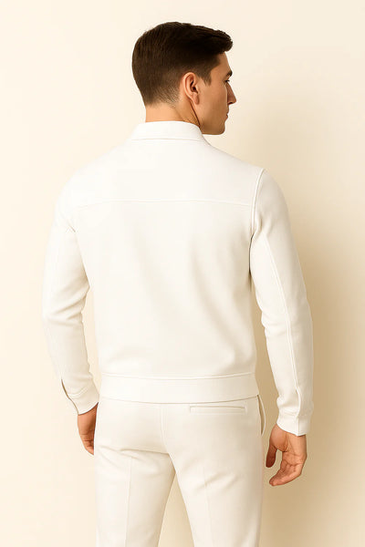 Ensemble Estival Tendance pour Homme – Blanc
