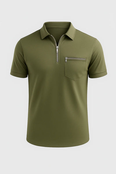 Polo pour Homme au Style Classique – Vert