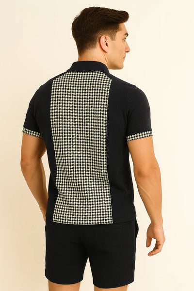 Ensemble Tendance pour Homme pour l'Été – Rayé bleu