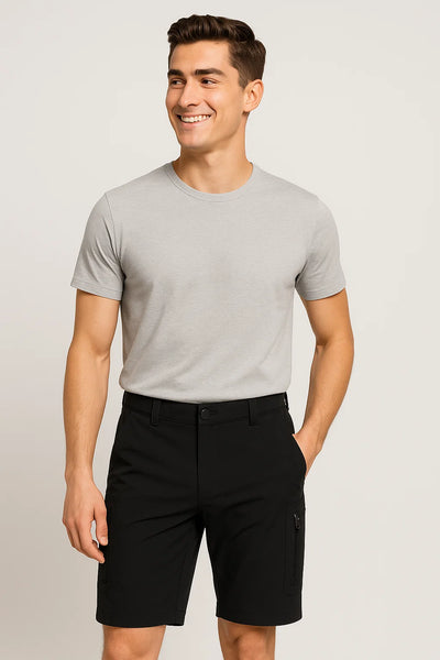 Shorts Classiques d’Extérieur pour Homme – Noir