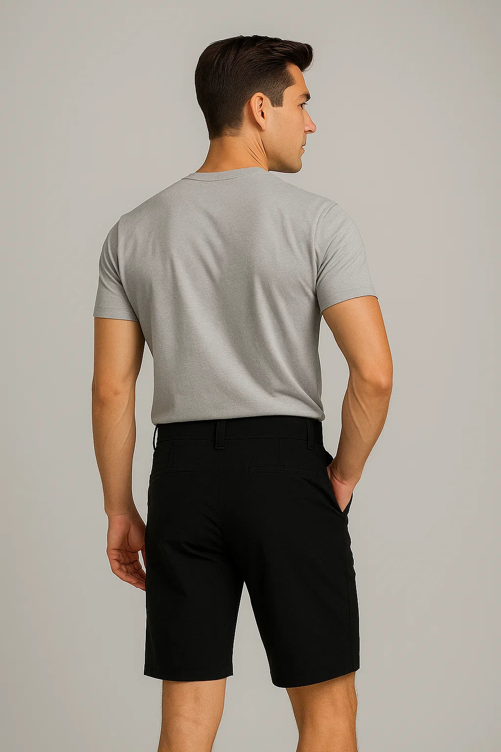 Shorts Classiques d’Extérieur pour Homme – Noir