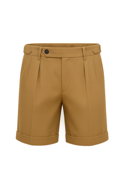 Short Classique Décontracté-Chic pour Homme – Beige