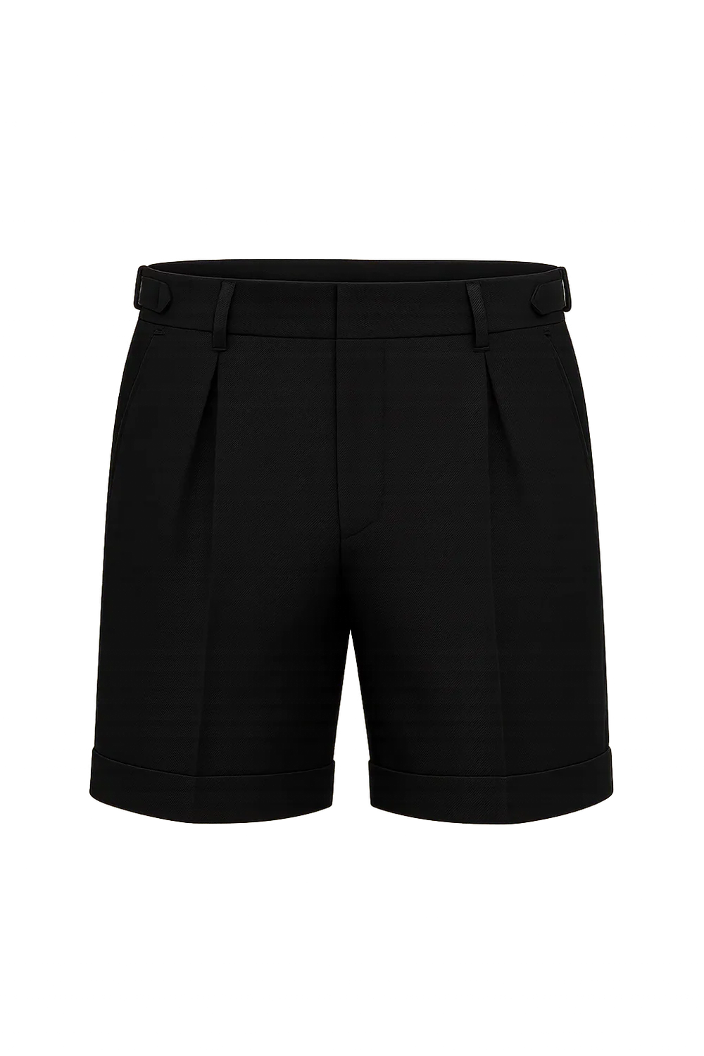 Short Classique Décontracté-Chic pour Homme – Noir