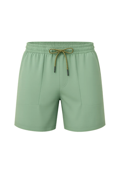 Short d'Été pour Homme au Style Moderne – Vert