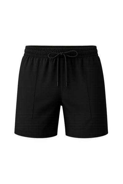Short d'Été pour Homme au Style Moderne – Noir