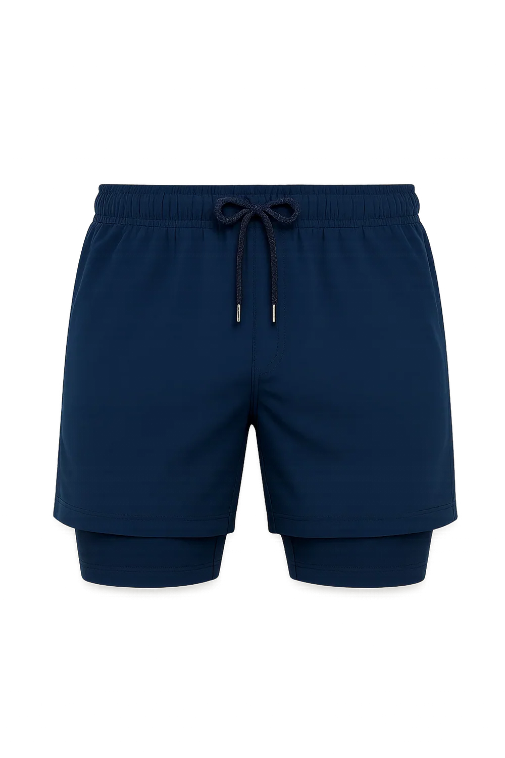 Short de Bain Décontracté d'Été pour Homme – Bleu foncé