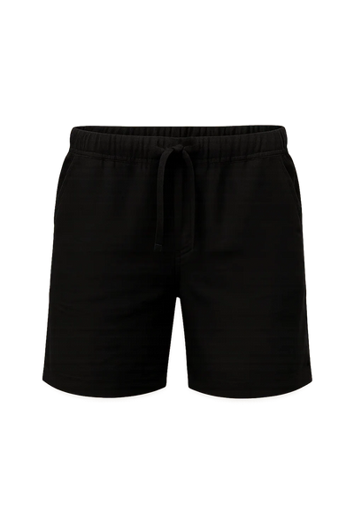 Short d'Été Décontracté au Style Moderne pour Homme – Noir