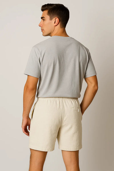 Short d'Été Décontracté au Style Moderne pour Homme – Kaki