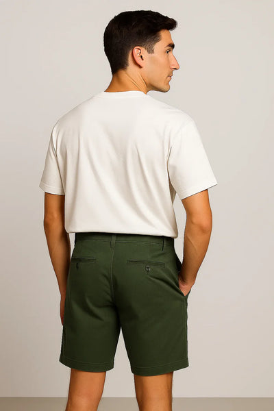 Short d'Été Décontracté Tendance pour Homme – Vert