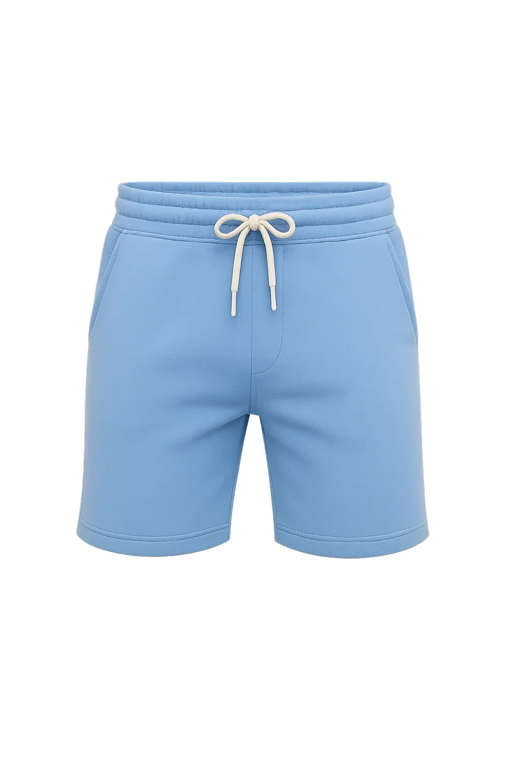 Short d'Été Ajusté Moderne pour Homme – Bleu