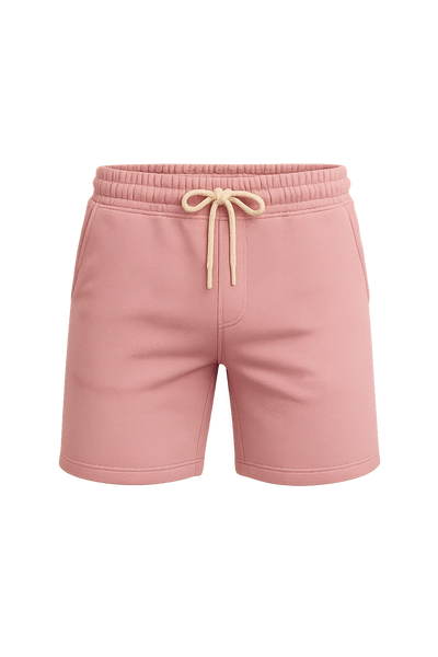 Short d'Été Ajusté Moderne pour Homme – Rose