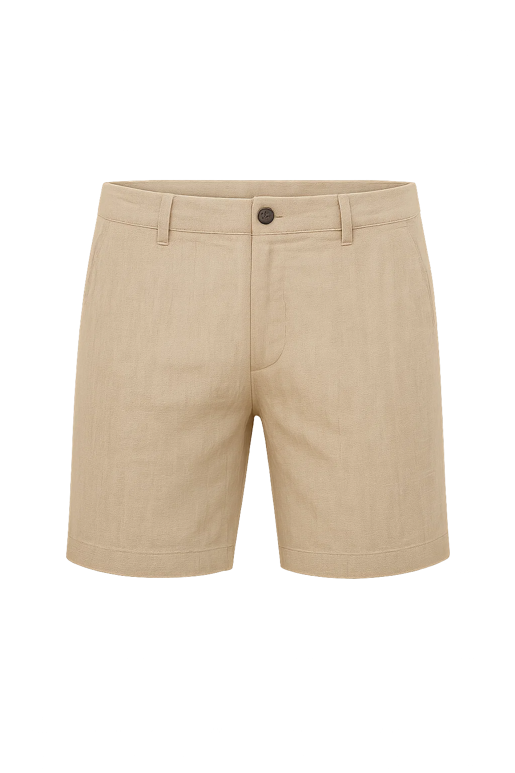 Short d'Été Tendance en Lin pour Homme – Kaki