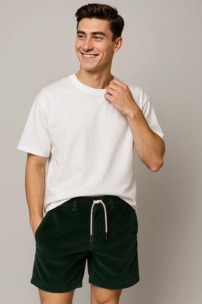 Short d'Été Tendance pour Homme – Vert