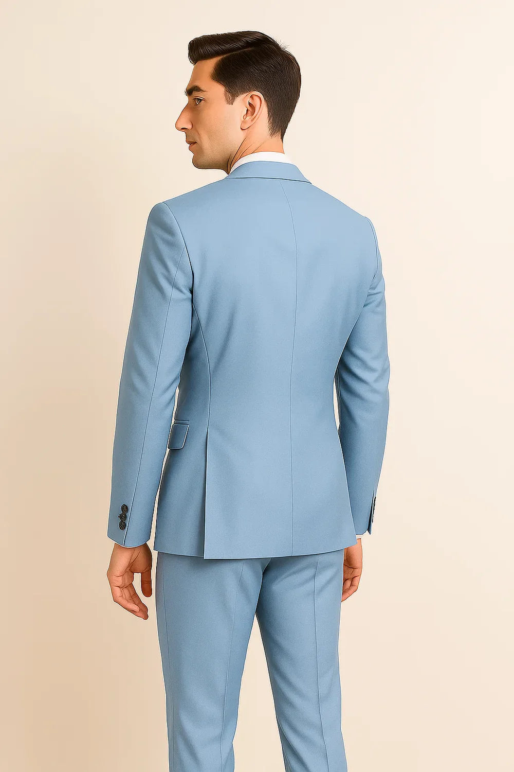 Costume Classique de Bureau pour Homme – Bleu