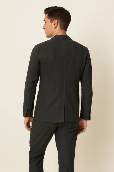 Ensemble d’été élégant pour hommes – Noir