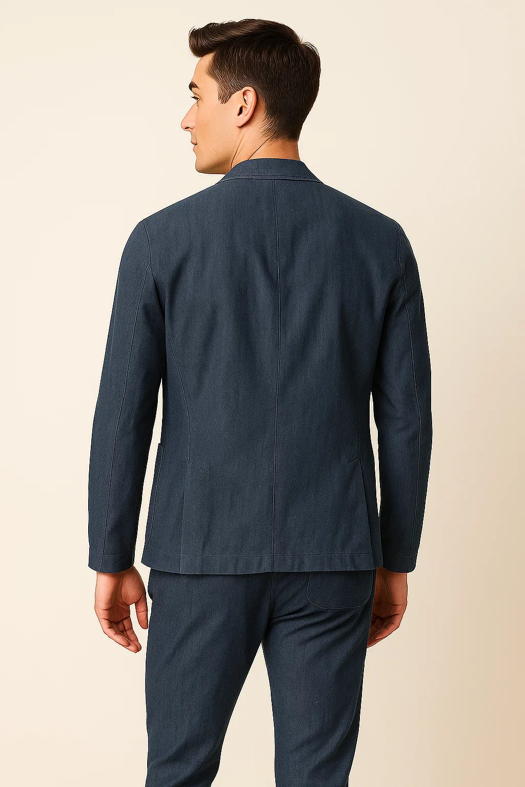 Ensemble d’été élégant pour hommes – Bleu