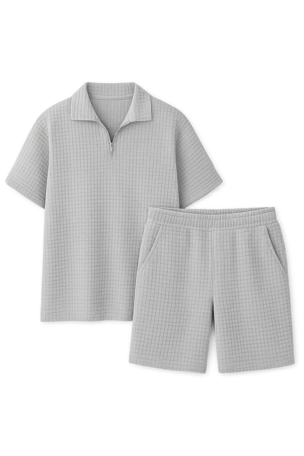 Tenue Estivale Tendance pour Homme – Gris