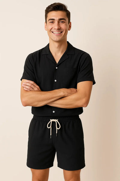 Ensemble Tendance d'Été pour Homme Noir