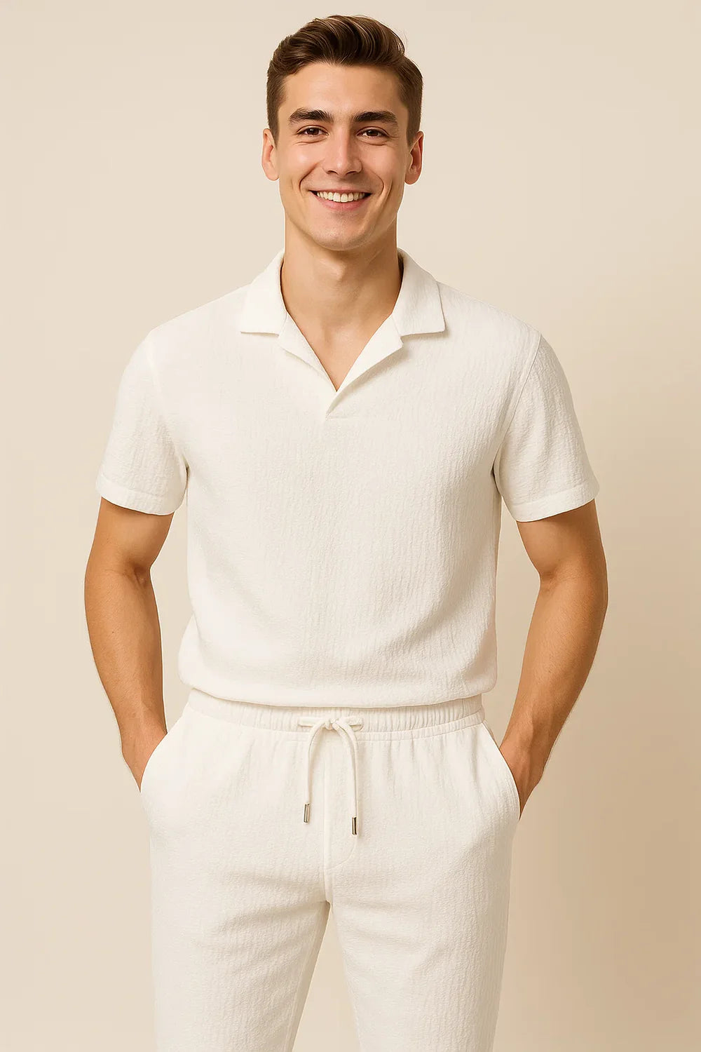Ensemble Tendance pour Homme pour l'Été – Blanc