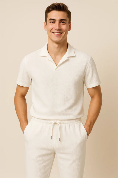 Ensemble Tendance pour Homme pour l'Été – Blanc