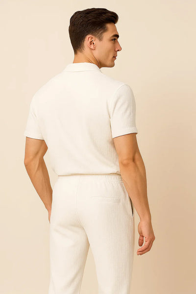 Ensemble Tendance pour Homme pour l'Été – Blanc