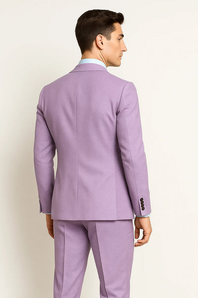 Costume trois pièces élégant pour homme – Pourpre