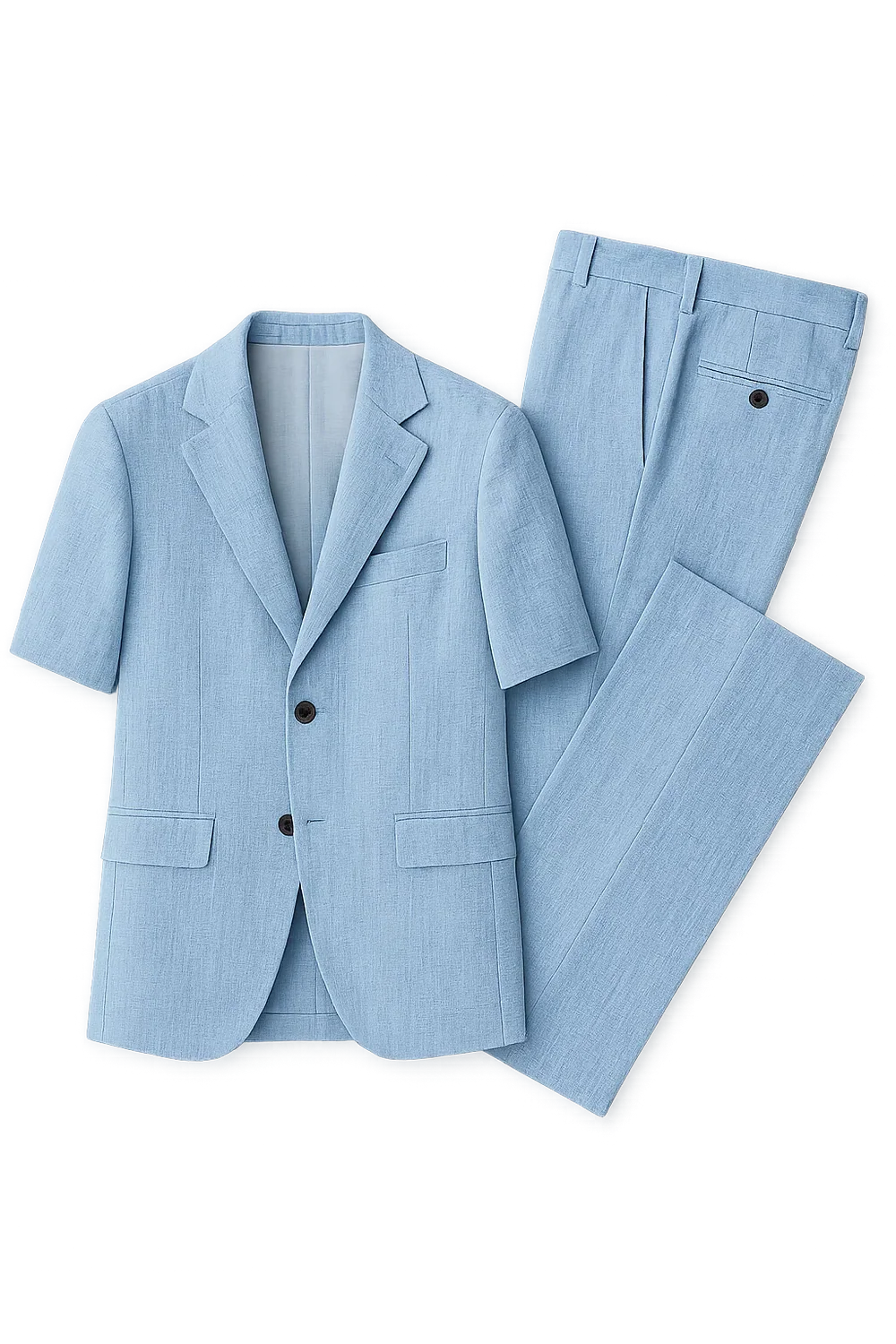 Costume Élégant Trois Pièces pour Homme – Bleu